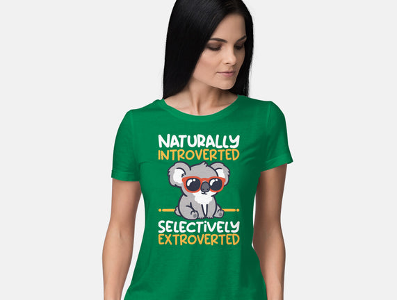 Koala Selectively Extroverted