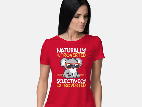 Koala Selectively Extroverted