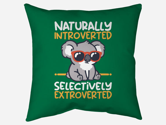 Koala Selectively Extroverted