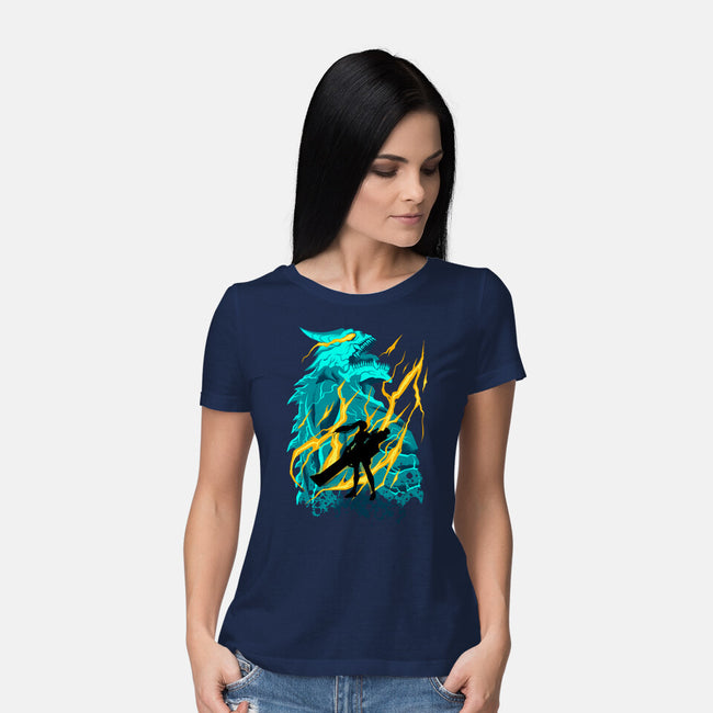Monster Reborn-Womens-Basic-Tee-spoilerinc