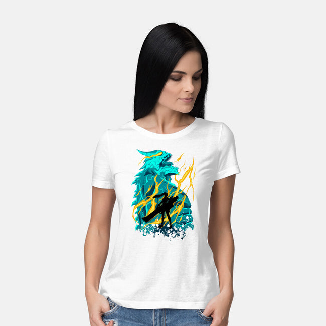 Monster Reborn-Womens-Basic-Tee-spoilerinc
