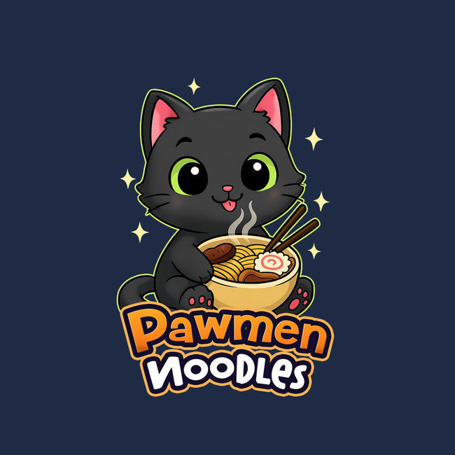 Pawmen Noodles-Unisex-Kitchen-Apron-Lorets