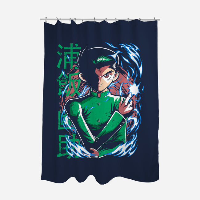 Spiritual Detective-None-Polyester-Shower Curtain-Diego Oliver