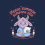 Please Summon Someone Else-Womens-Basic-Tee-Loobs