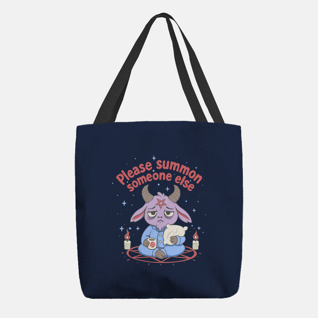 Please Summon Someone Else-None-Basic Tote-Bag-Loobs