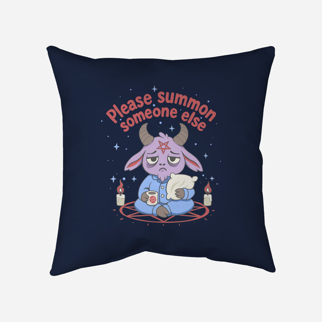 Please Summon Someone Else-None-Removable Cover w Insert-Throw Pillow-Loobs