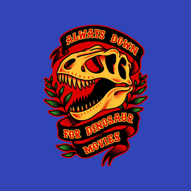 Always Down For Dino Movies-Baby-Basic-Tee-patrickgp