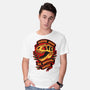 Always Down For Dino Movies-Mens-Basic-Tee-patrickgp