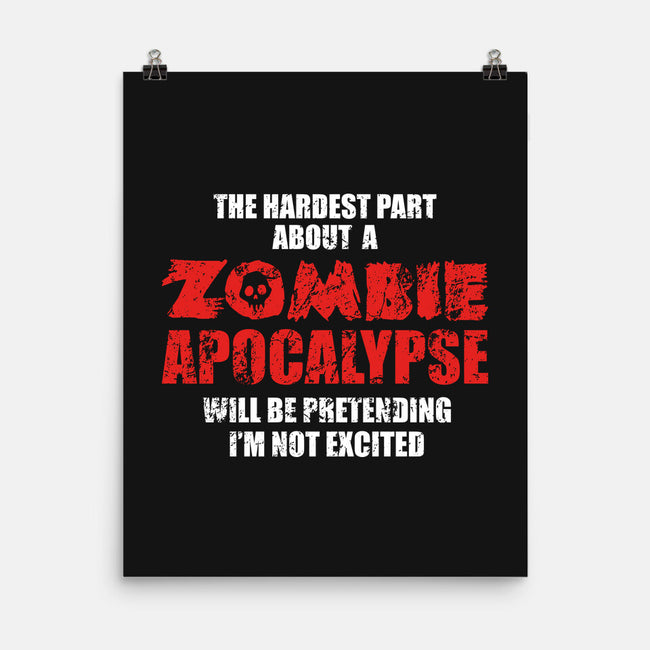 Zombie Apocalypse-None-Matte-Poster-demonigote