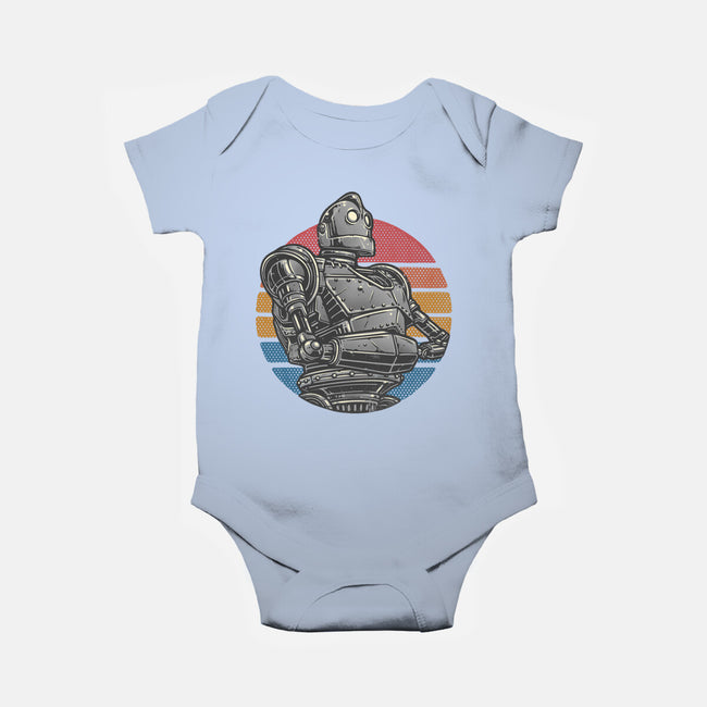 Retro Giant-Baby-Basic-Onesie-glitchygorilla