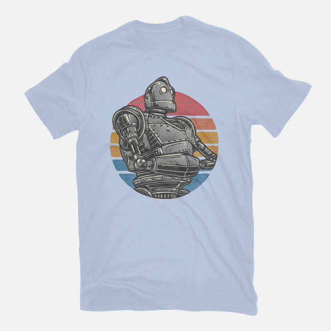 Retro Giant-Unisex-Basic-Tee-glitchygorilla