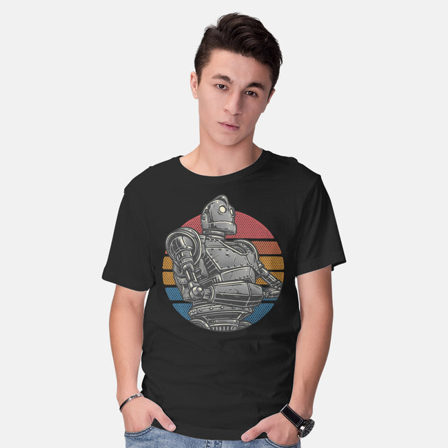 Retro Giant-Mens-Basic-Tee-glitchygorilla