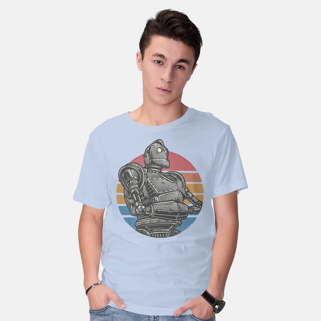 Retro Giant-Mens-Basic-Tee-glitchygorilla