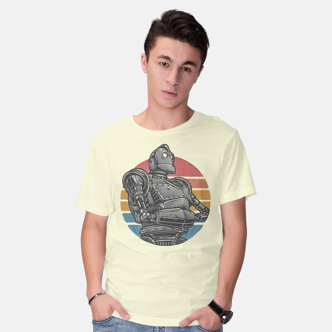 Retro Giant-Mens-Basic-Tee-glitchygorilla