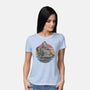 Retro Giant-Womens-Basic-Tee-glitchygorilla