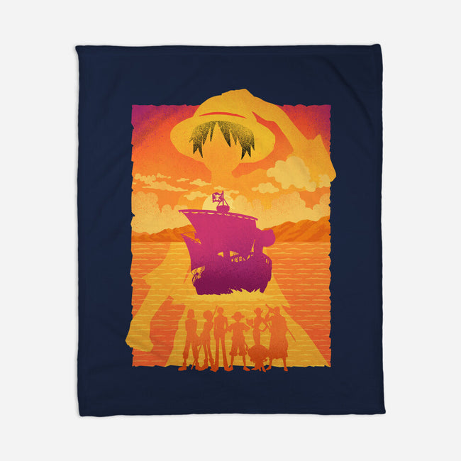 Legendary Pirate Crew-None-Fleece-Blanket-sachpica