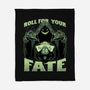 RPG Dice Fate-None-Fleece-Blanket-Studio Mootant