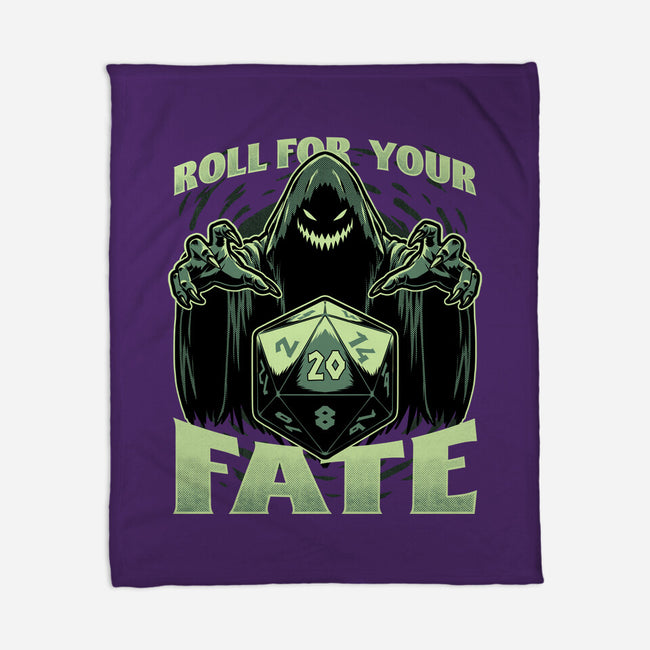 RPG Dice Fate-None-Fleece-Blanket-Studio Mootant