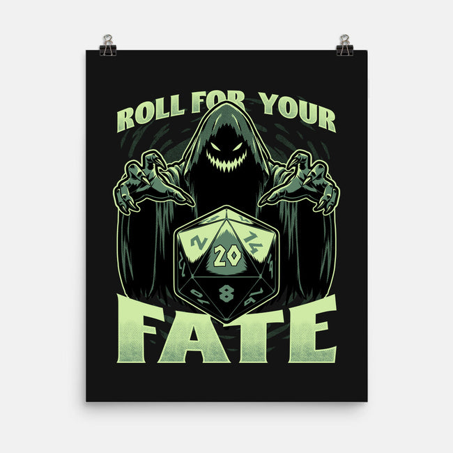 RPG Dice Fate-None-Matte-Poster-Studio Mootant