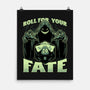 RPG Dice Fate-None-Matte-Poster-Studio Mootant