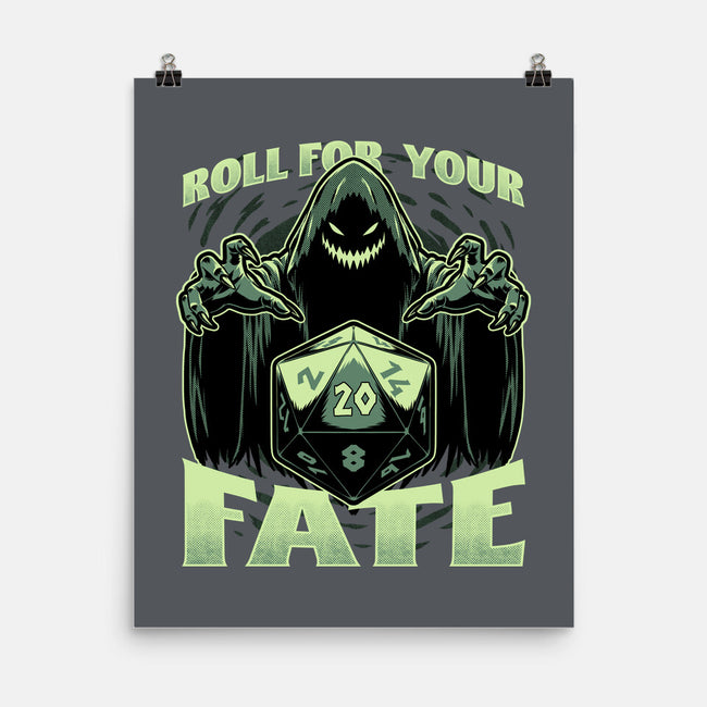 RPG Dice Fate-None-Matte-Poster-Studio Mootant