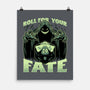 RPG Dice Fate-None-Matte-Poster-Studio Mootant