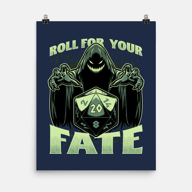 RPG Dice Fate-None-Matte-Poster-Studio Mootant