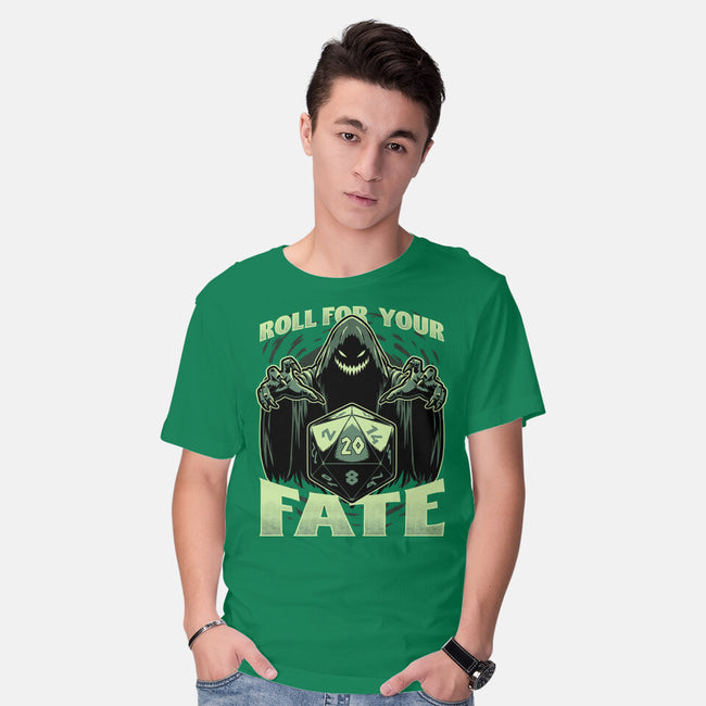 RPG Dice Fate-Mens-Basic-Tee-Studio Mootant