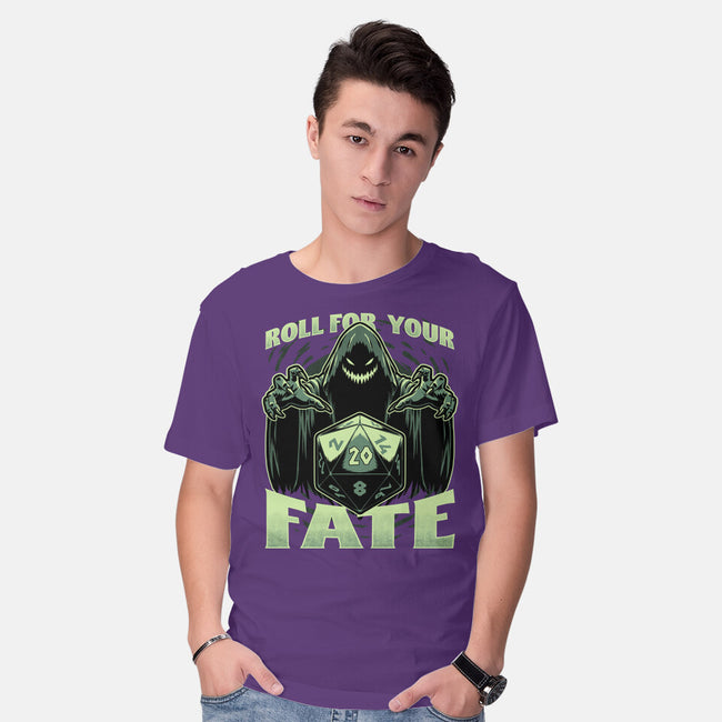 RPG Dice Fate-Mens-Basic-Tee-Studio Mootant