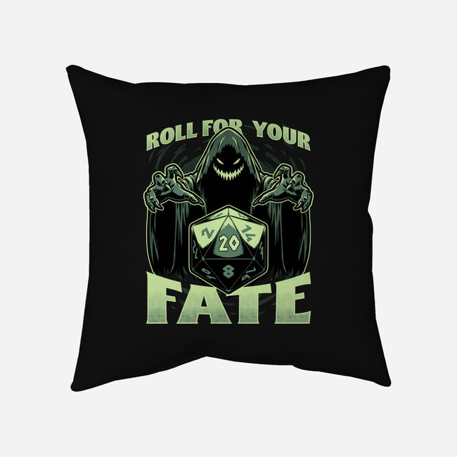 RPG Dice Fate-None-Removable Cover w Insert-Throw Pillow-Studio Mootant