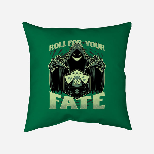 RPG Dice Fate-None-Removable Cover w Insert-Throw Pillow-Studio Mootant
