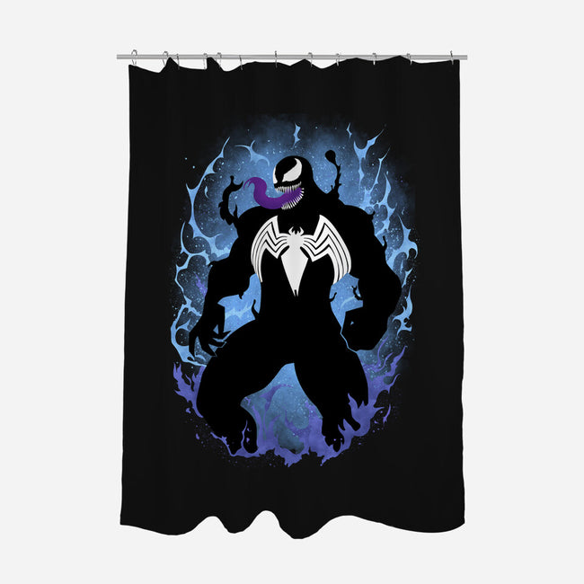The Black Host-None-Polyester-Shower Curtain-MaxoArt