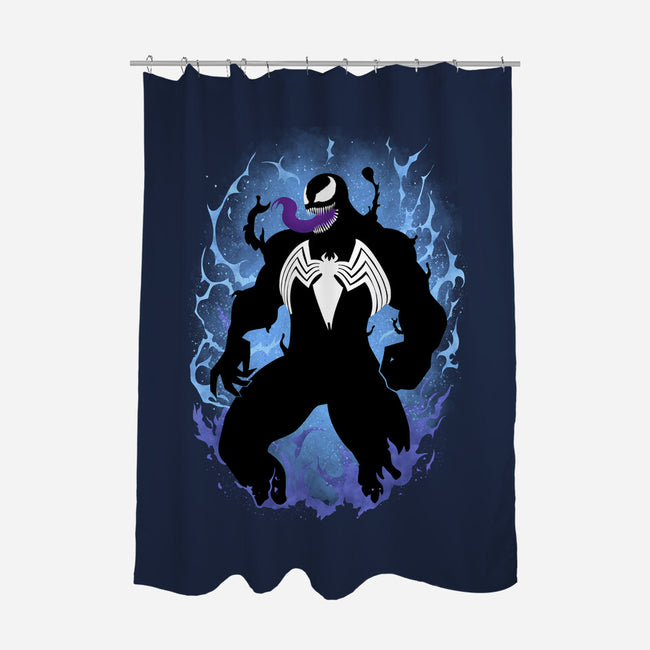 The Black Host-None-Polyester-Shower Curtain-MaxoArt