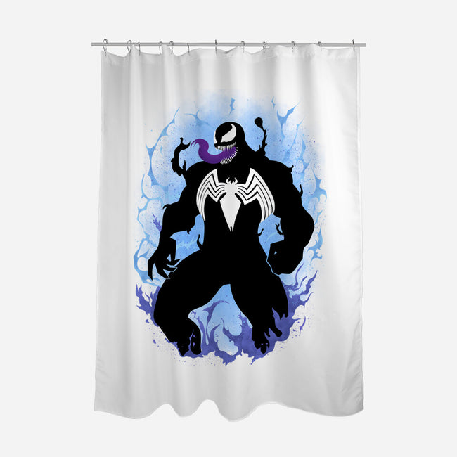 The Black Host-None-Polyester-Shower Curtain-MaxoArt
