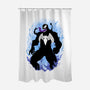 The Black Host-None-Polyester-Shower Curtain-MaxoArt
