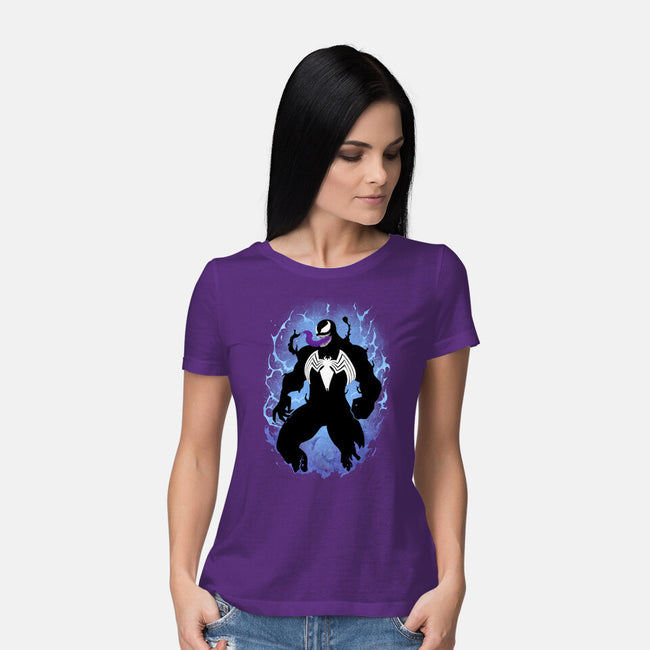 The Black Host-Womens-Basic-Tee-MaxoArt