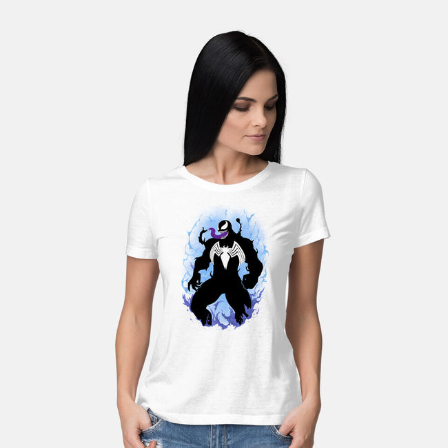 The Black Host-Womens-Basic-Tee-MaxoArt