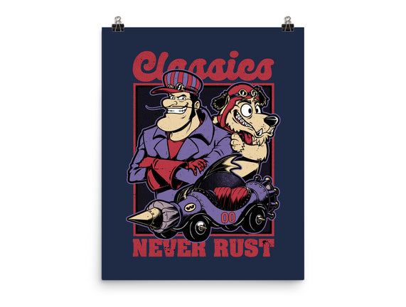 Racer Cartoon Villain