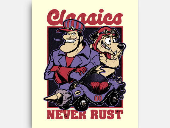 Racer Cartoon Villain