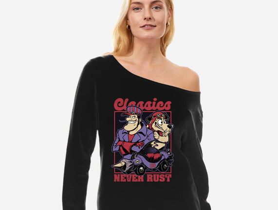 Racer Cartoon Villain