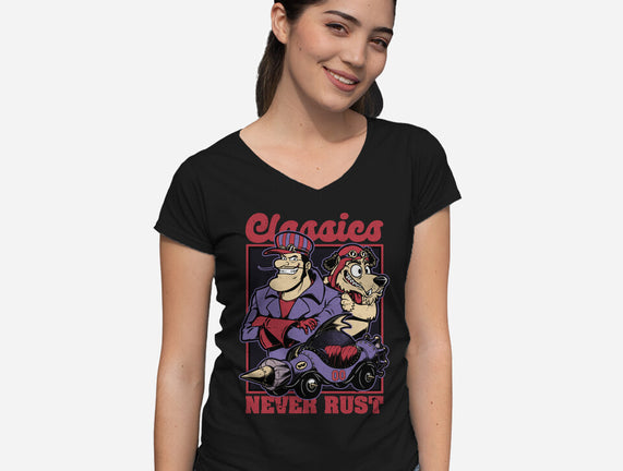 Racer Cartoon Villain
