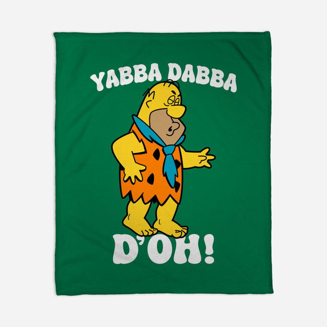 Modern Stone Age Stupid-None-Fleece-Blanket-Boggs Nicolas