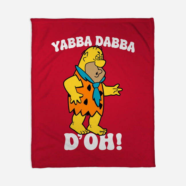 Modern Stone Age Stupid-None-Fleece-Blanket-Boggs Nicolas