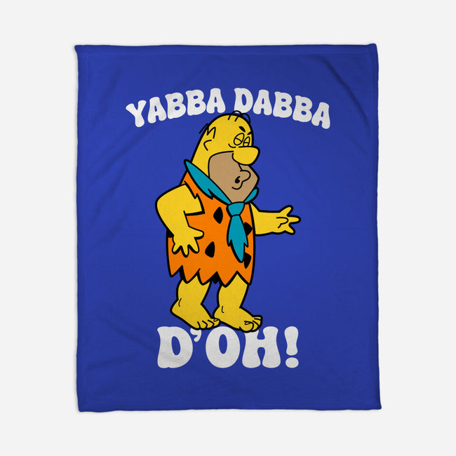 Modern Stone Age Stupid-None-Fleece-Blanket-Boggs Nicolas