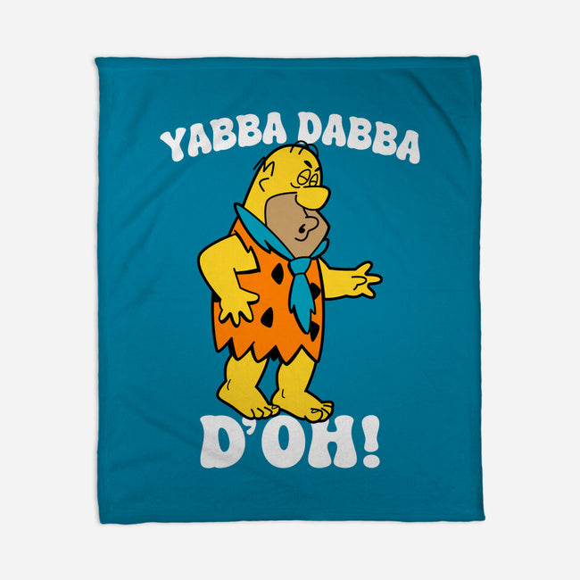 Modern Stone Age Stupid-None-Fleece-Blanket-Boggs Nicolas