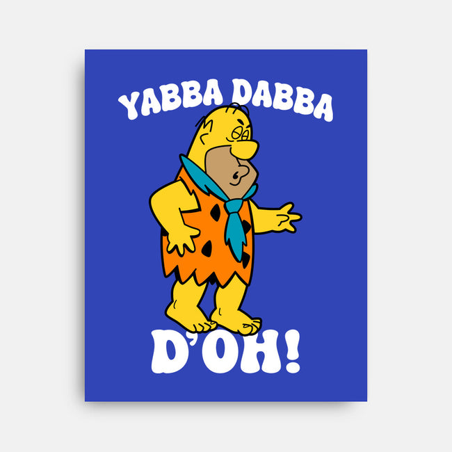 Modern Stone Age Stupid-None-Stretched-Canvas-Boggs Nicolas