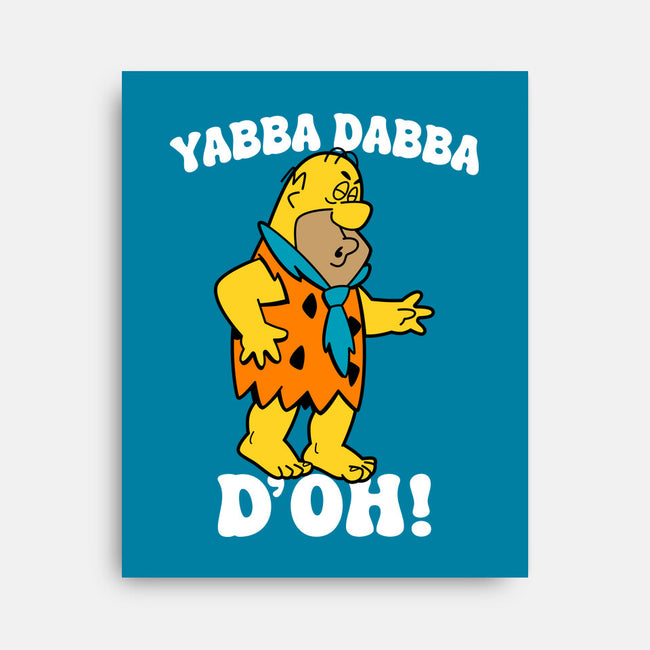 Modern Stone Age Stupid-None-Stretched-Canvas-Boggs Nicolas