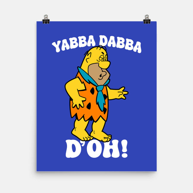 Modern Stone Age Stupid-None-Matte-Poster-Boggs Nicolas