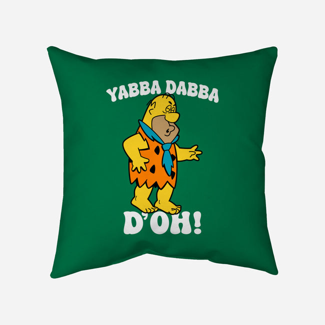 Modern Stone Age Stupid-None-Removable Cover w Insert-Throw Pillow-Boggs Nicolas