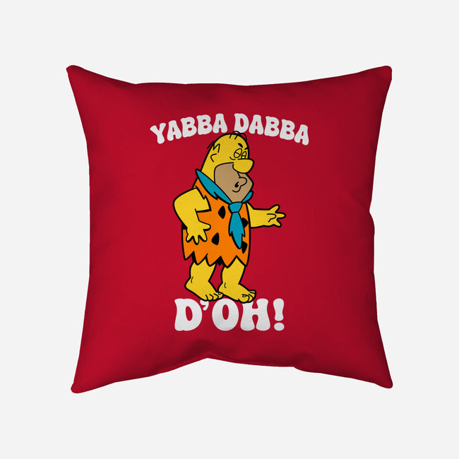 Modern Stone Age Stupid-None-Removable Cover w Insert-Throw Pillow-Boggs Nicolas